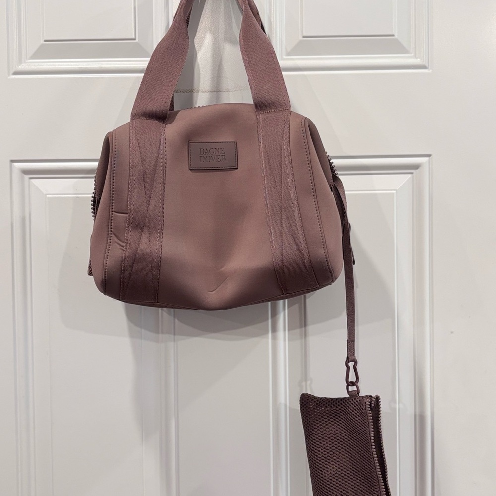 Dagne Dover Brown Tote Bag with Soft Structure